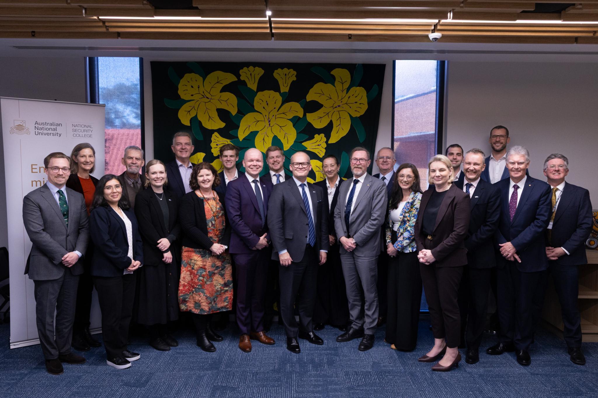 Participants at the NSC Finnish roundtable