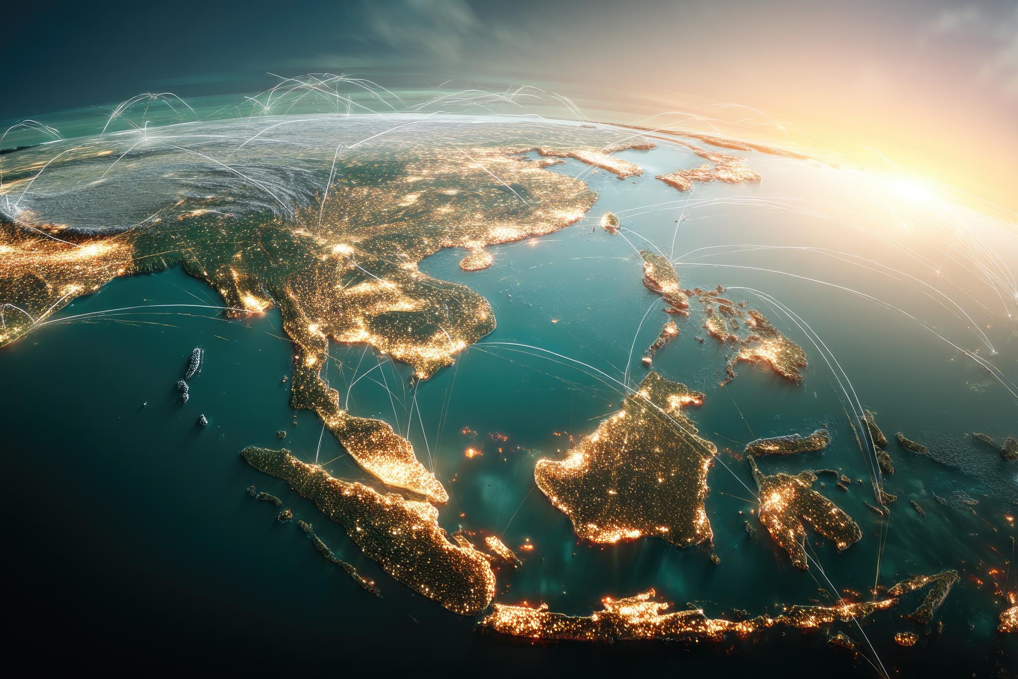 Map of Southeast Asia