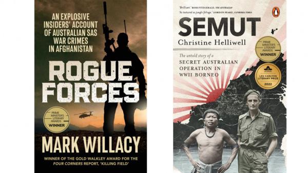 Book covers for Rogue Forces and Semut
