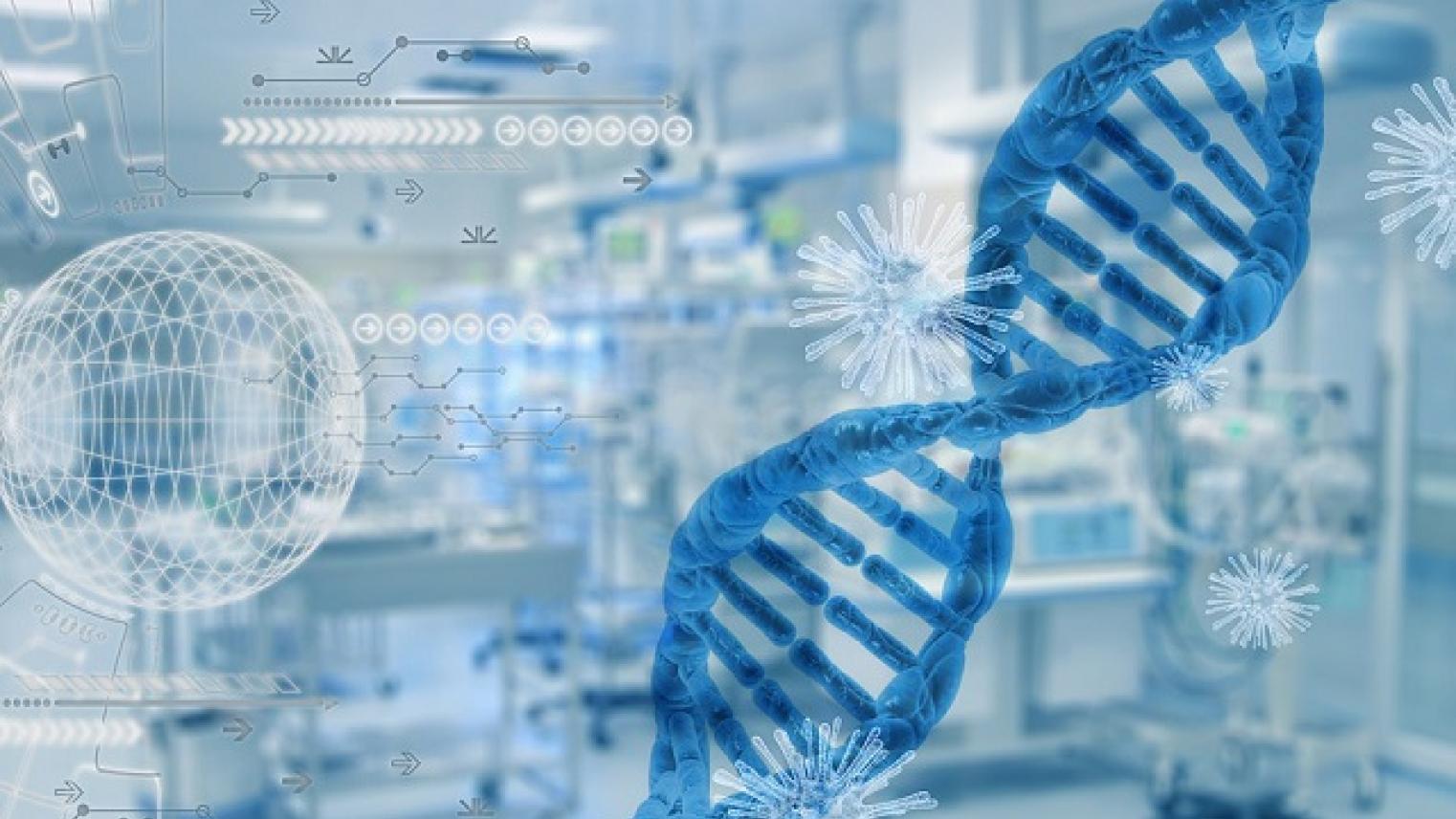 Abstract image representing biotech research from https://www.maxpixel.net/photo-5297028  (CC0 Public Domain)