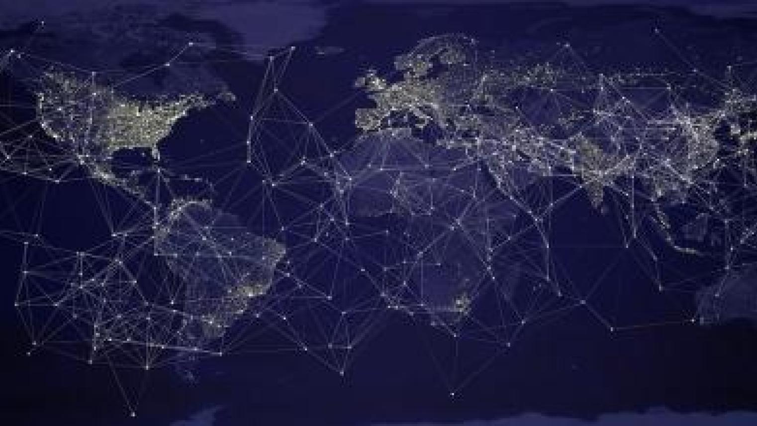 Image credit: Image of networked map of the world by Pete Linforth from Pixabay.