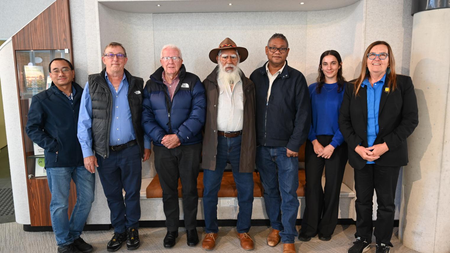 Image: ARC-funded Indigenous-led Aboriginal medicines research project team