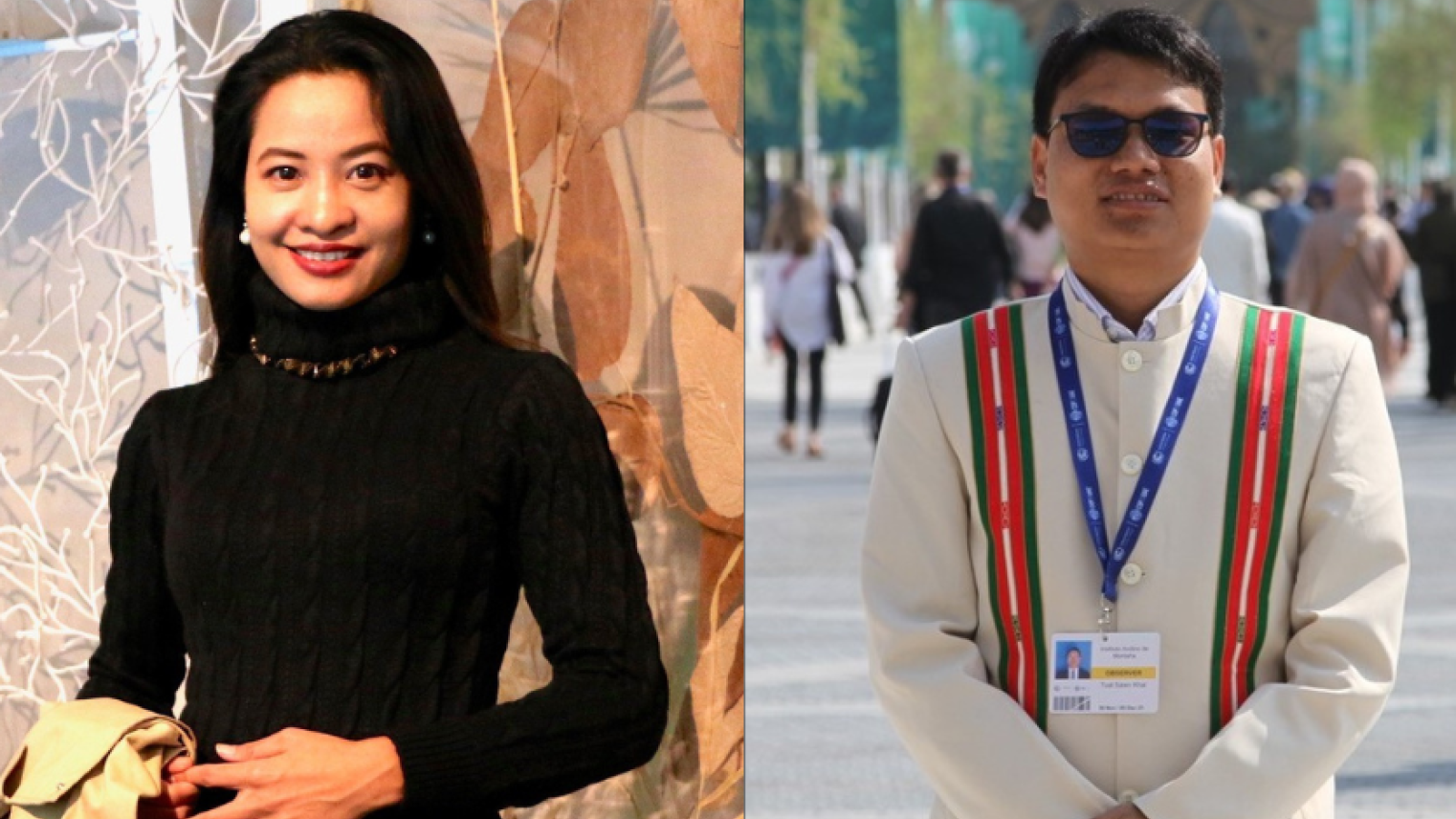 Myanmar Australia 2024 visiting fellows: Dr Phyu Phyu Thin Zaw and Dr Tual Sawn Khai