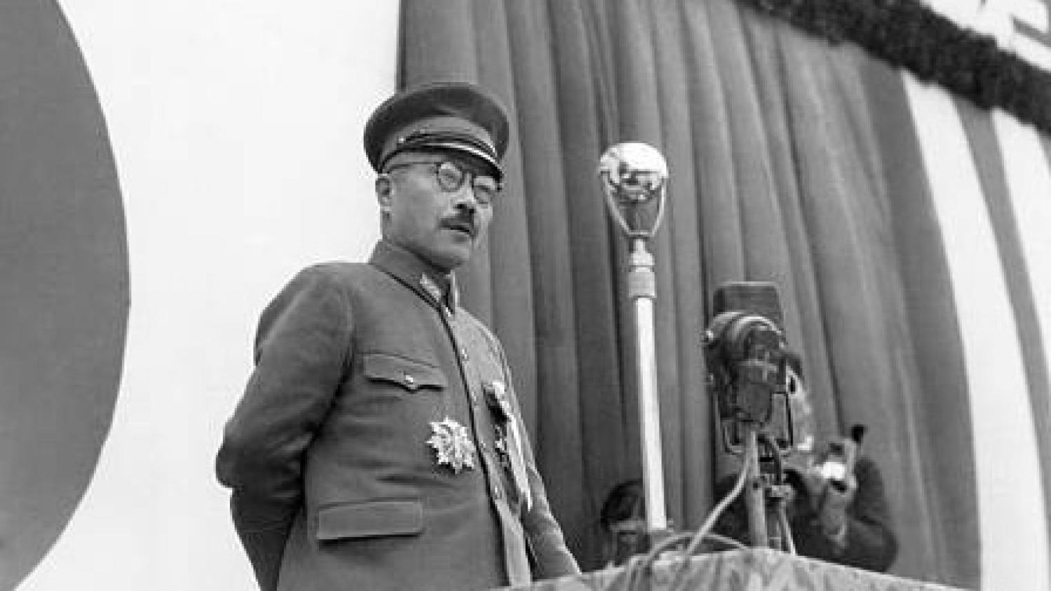 Image of Tojo Hideki supplied by Peter Mauch