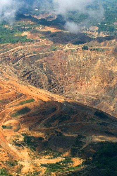 Open Pit Mine in Central Cebu